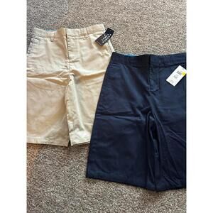 French Toast Boys' Shorts Size 14 - Navy and Khaki